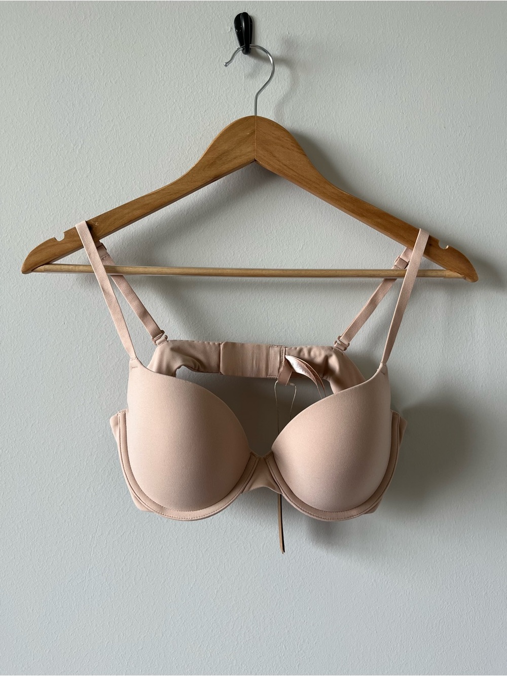 SKIMS Fits Everybody Push-Up Demi Bra 36B NWT Mica Color